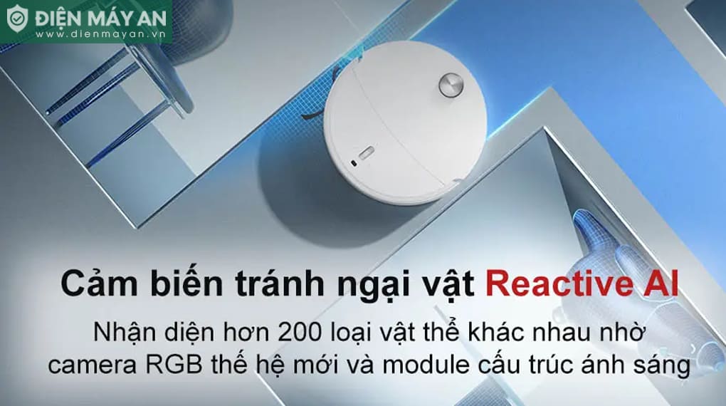 Robot hút bụi lau nhà Roborock Qrevo Curv 2 Pro - Trắng